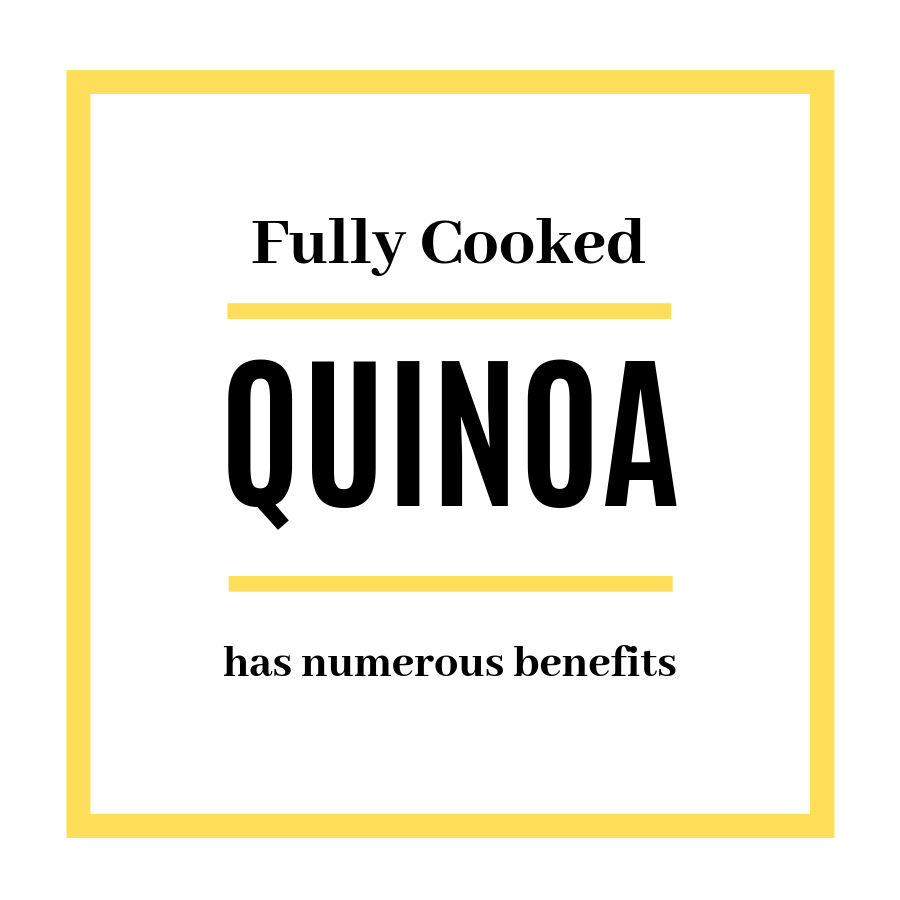 FULLY COOKED HAS NUMEROUS BENEFITS